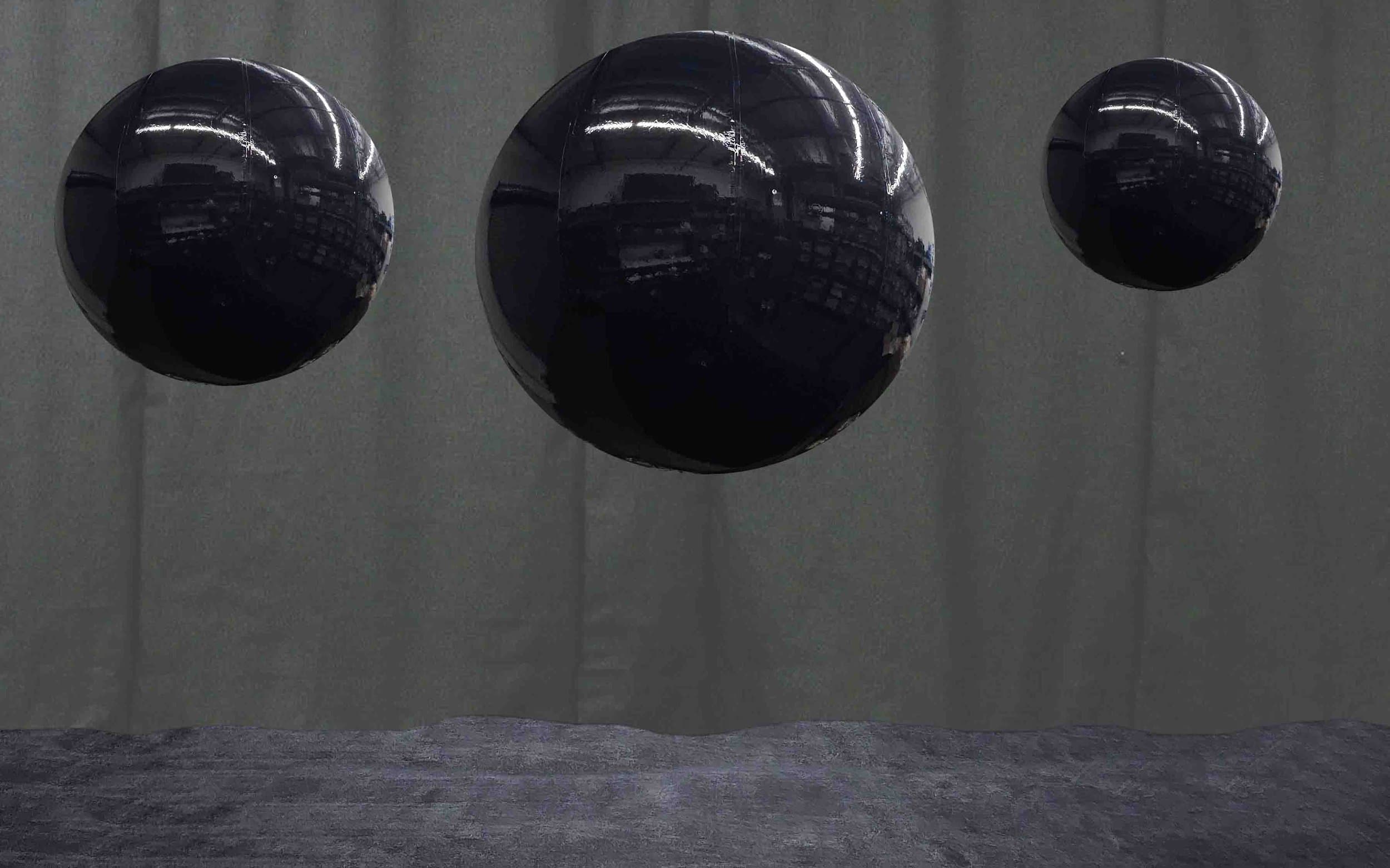 Black Mirror Ball Party Scene